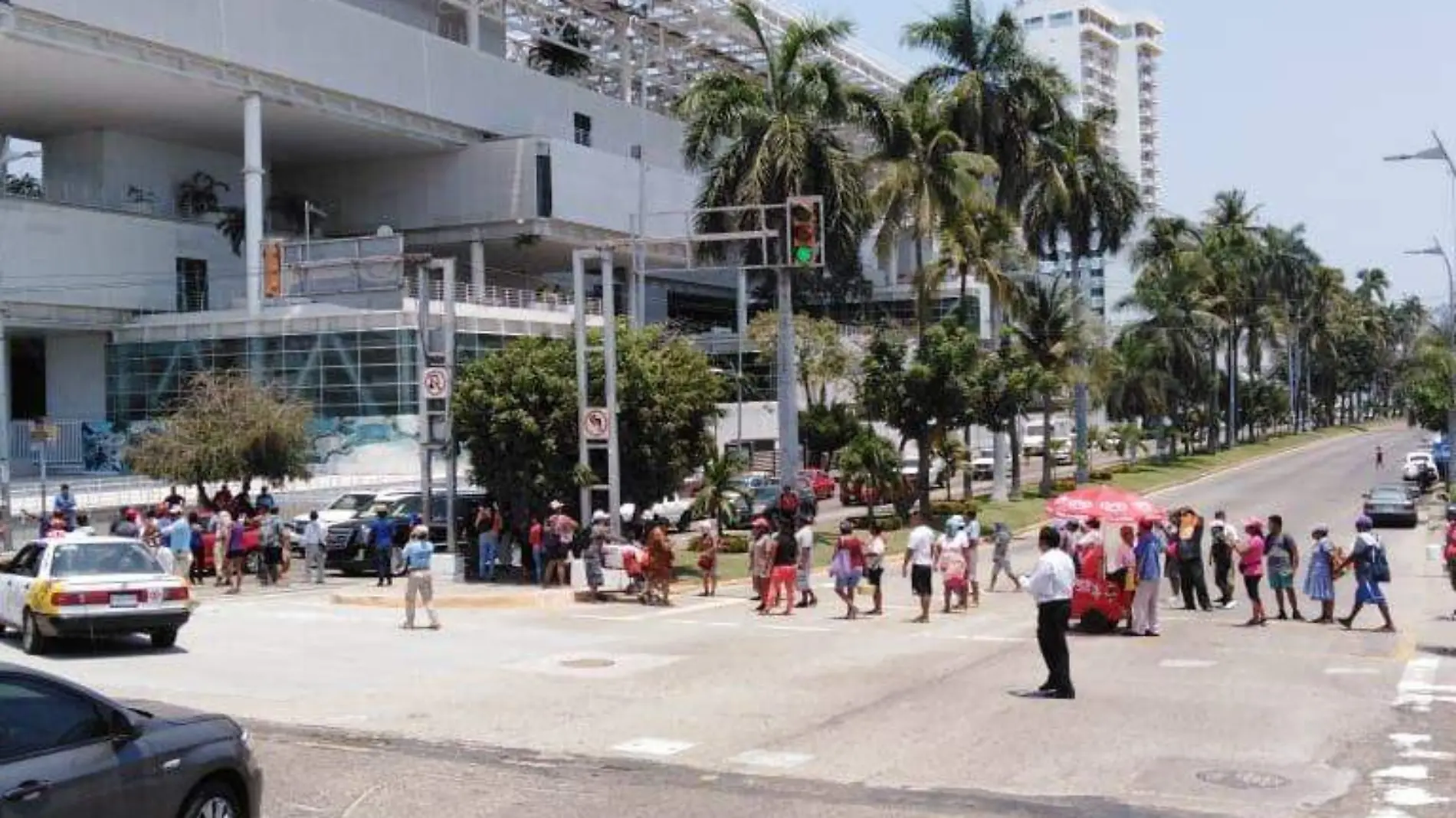 Comercaintes protesta costera